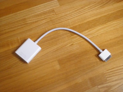 ipad用VGAアダプタ