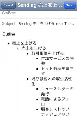 文章のアウトプットが楽になる「iMandalArt」と「iThoughts」の連携４