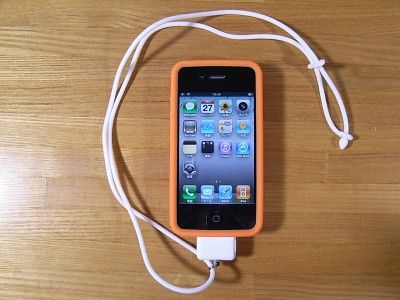 iPhone4ネックストラップ