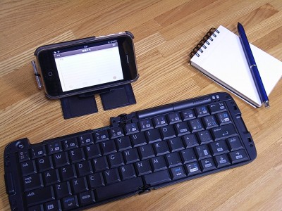 iphoneとBluetoothキーボード