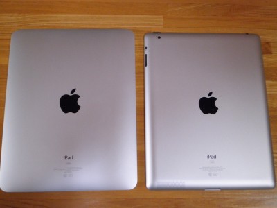 ipadとipad2の比較