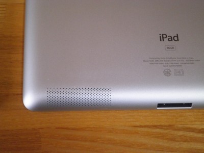 ipad2裏面