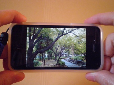 iPhone4sでの動画撮影