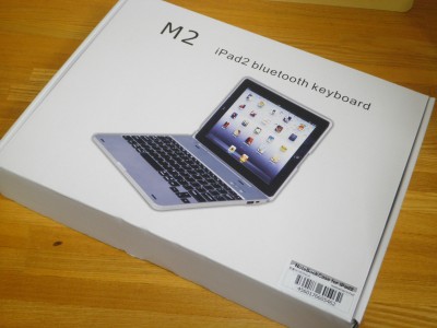 iPad 2をMacBook Pro風にするキーボード型ケース「NoteBookCase for iPad2」 iPad 2をMacBook Pro風にするキーボード型ケース「NoteBookCase for iPad2」