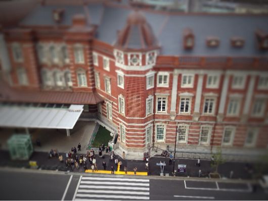 丸の内KITTE屋上庭園からの風景(東京駅)その2 丸の内KITTE屋上庭園からの風景(東京駅)その2