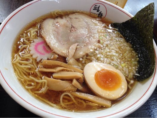 ららぽーと柏の葉フードコートの醤油拉麺 ららぽーと柏の葉フードコートの醤油拉麺