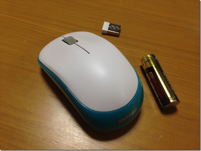 バッファローの静かなマウス内容物